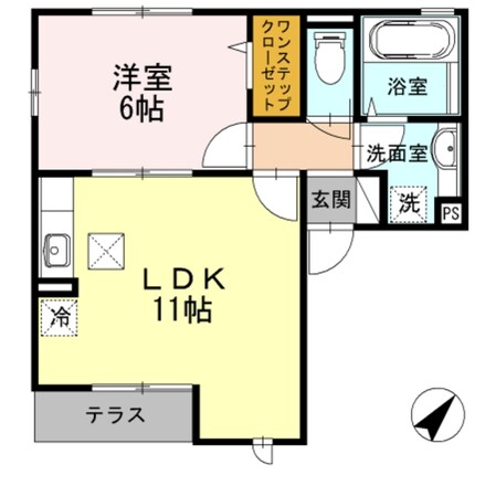 サンボヌールの物件間取画像